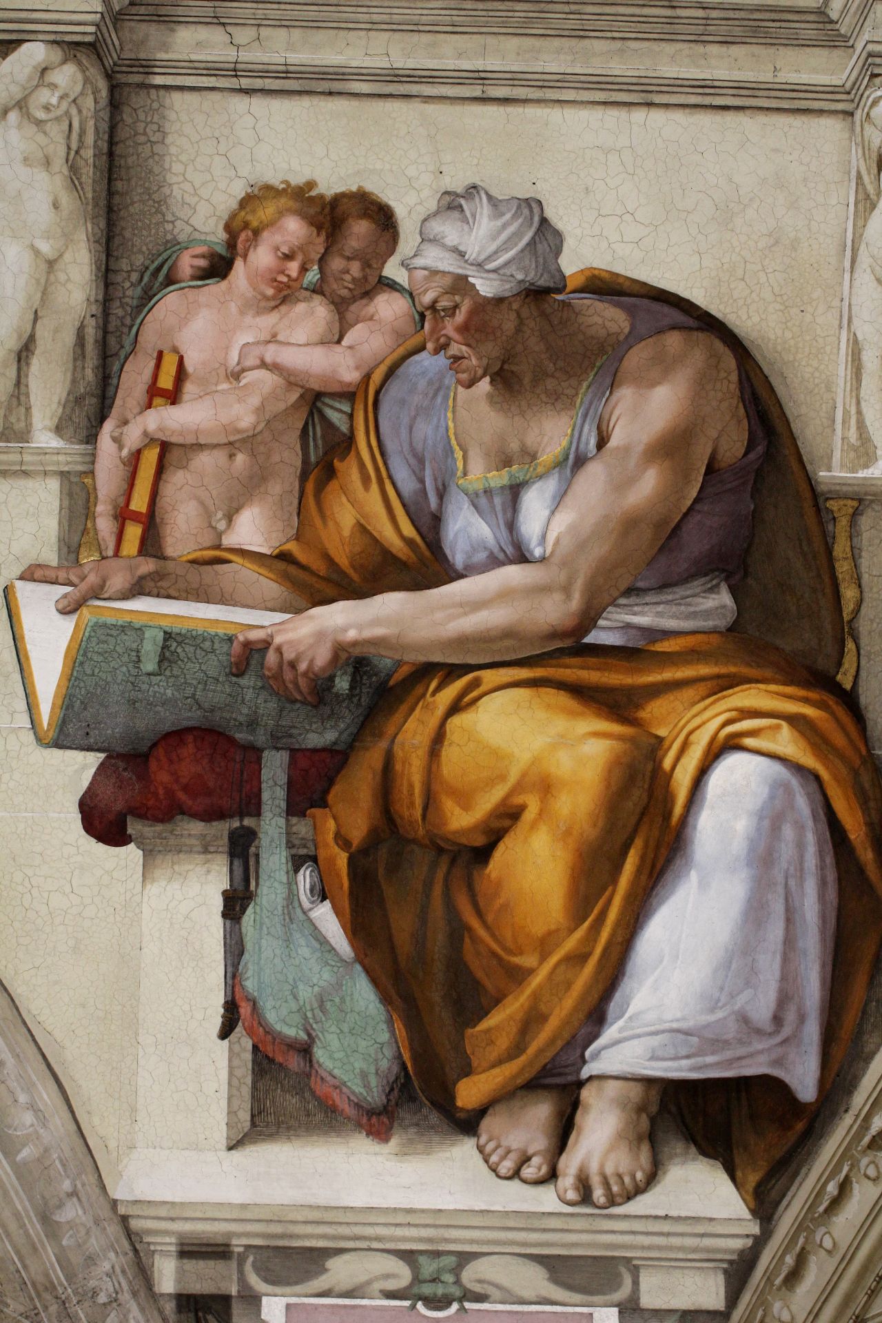 Michelangelo - Sibyl Sistine Chapel ceiling 